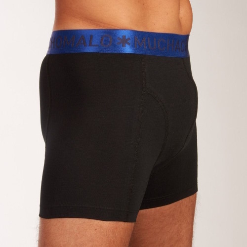 Muchachomalo Basic zwart/blauw boxershort