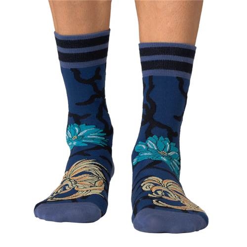 Muchachomalo Lickit blauw/print sokken