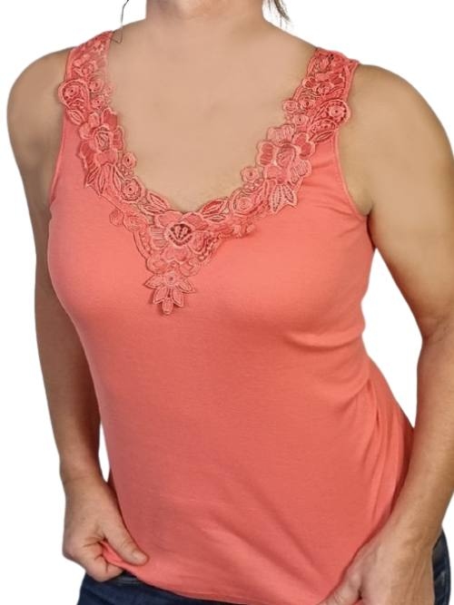 Toker Basic oranje top / shirt