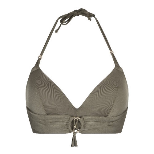 LingaDore Beach Carol khaki voorgevormde bikinitop