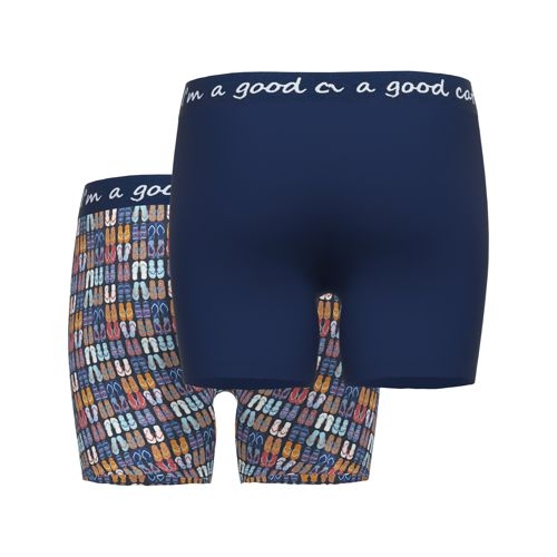 A Fish Named Fred Flip Flops blauw/print boxershort