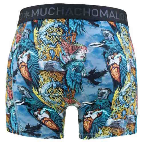 Muchachomalo Myth Norway blauw/print boxershort