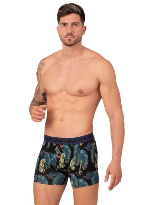 Muchachomalo Myth Norway zwart/print boxershort