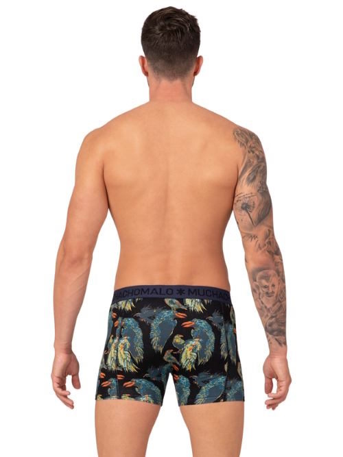 Muchachomalo Myth Norway zwart/print boxershort