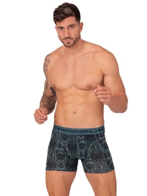 Muchachomalo Myth Indonesia groen/print boxershort
