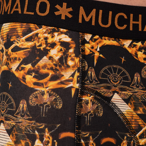 Muchachomalo Myth Egyptian zwart/bruin boxershort