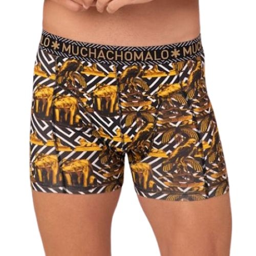 Muchachomalo Myth Egyptian zwart/goud boxershort