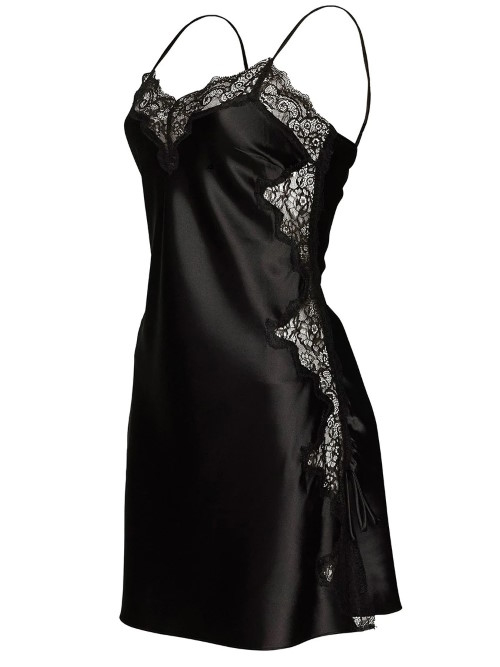 After Eden Fay zwart slipdress