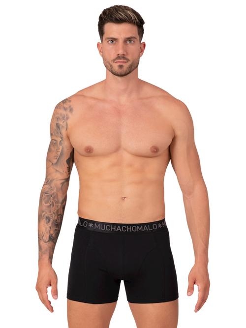 Muchachomalo Basic zwart modal boxershort
