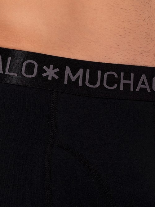 Muchachomalo Basic zwart modal boxershort