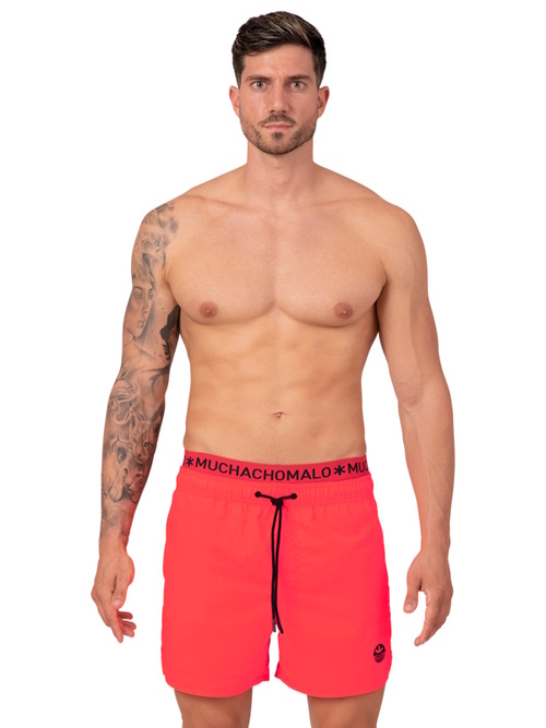 Muchachomalo Swim neon roze zwemshort