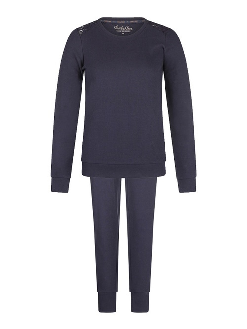 Charlie Choe Wandering Nights marine blauw pyjama