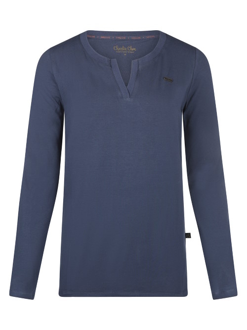Charlie Choe Wild Nights marine blauw slaapshirt