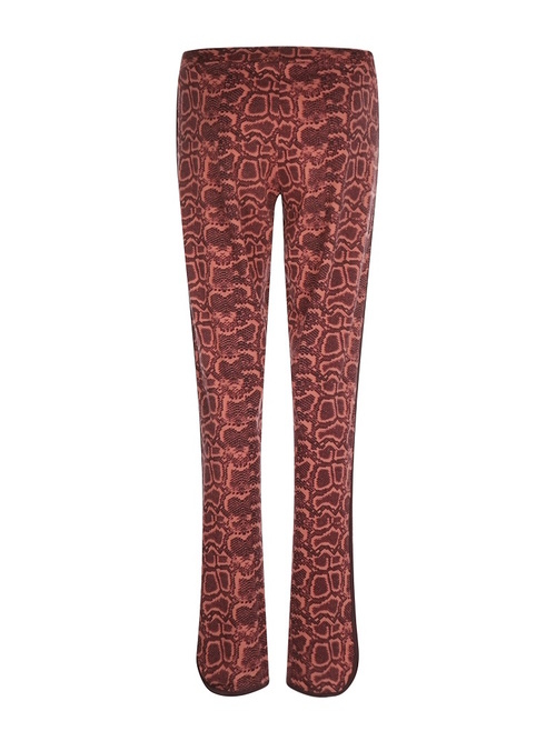 Charlie Choe Wild Hearted terracotta pyjamabroek