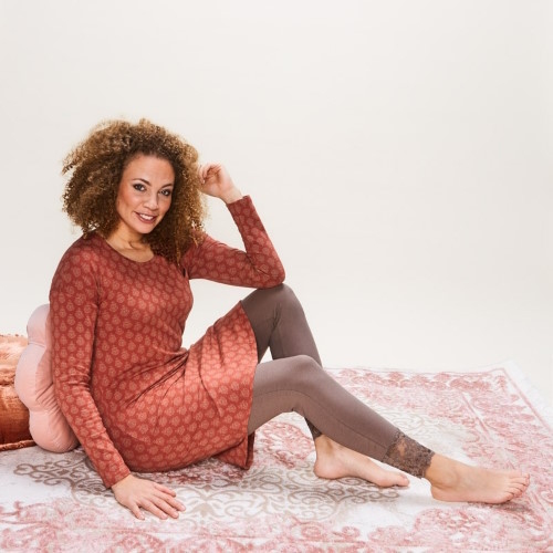 Charlie Choe Marrakesh Nights taupe legging