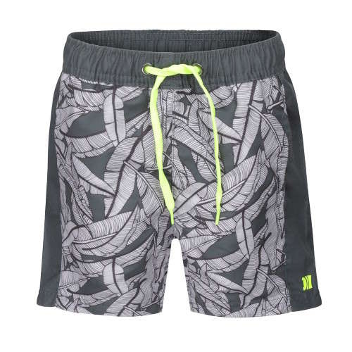  DJ DutchJeans Feather groen/print zwemshort