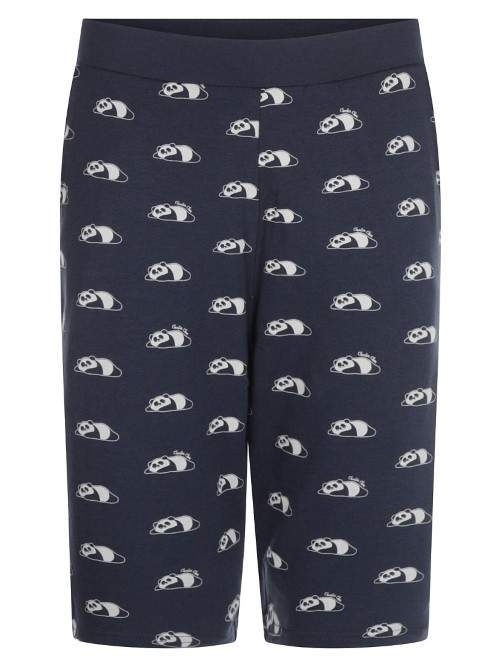 Charlie Choe Into The Wild marine blauw/print pyjamabroek