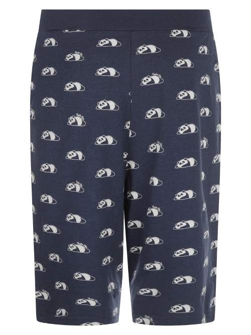 Charlie Choe Into The Wild marine blauw/print pyjamabroek