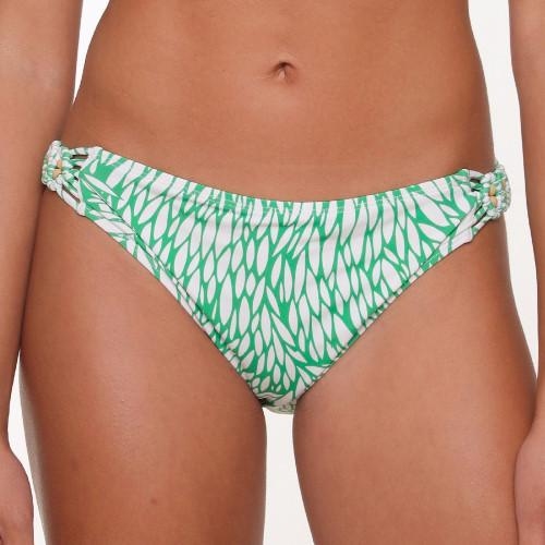 LingaDore Beach Grain grass groen/wit bikini broekje