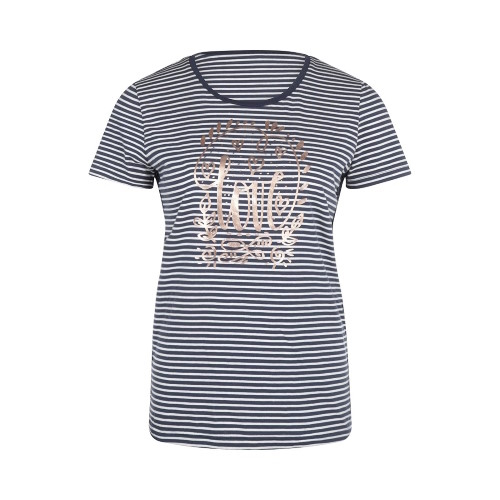 Charlie Choe Into The Wild marine blauw/wit slaapshirt