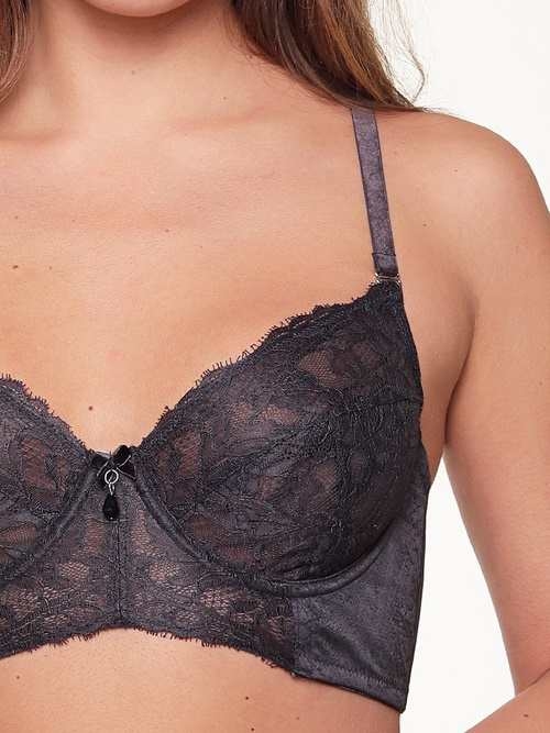 LingaDore Dark Snake marine blauw niet voorgevormde bh