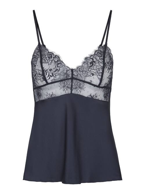 LingaDore Night Dark Snake marine blauw slaapshirt