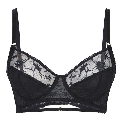 LingaDore Black Lace zwart niet voorgevormde bh