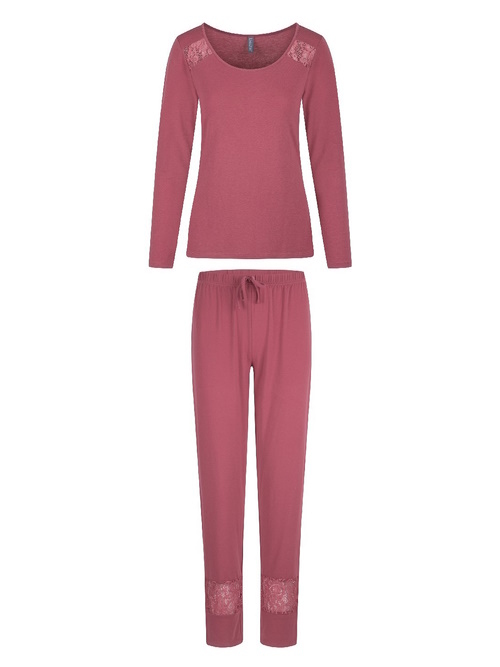LingaDore Night Dusty Cedar antique rose pyjama