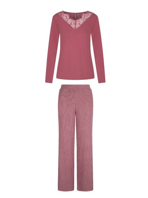 LingaDore Night Dusty Cedar antique rose pyjama