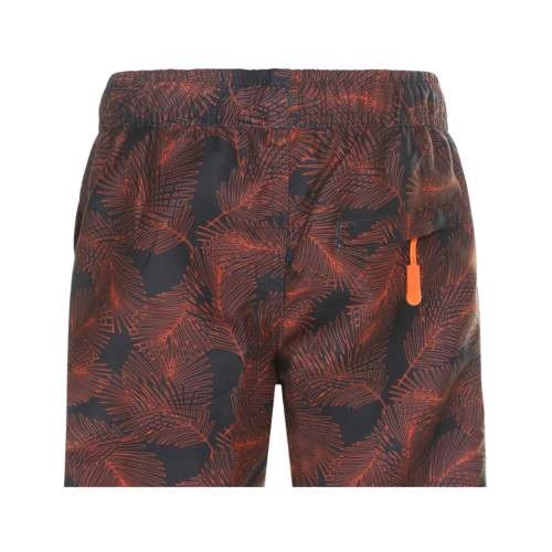  DJ DutchJeans Feather oranje/print zwemshort