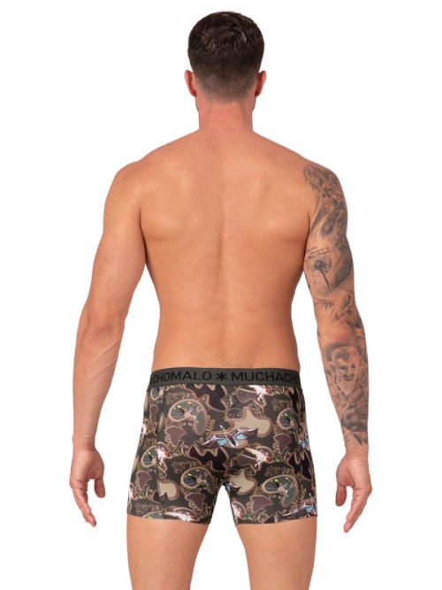 Muchachomalo Duck zwart/khaki boxershort