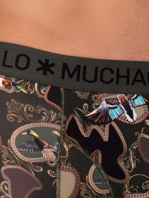 Muchachomalo Duck zwart/khaki boxershort