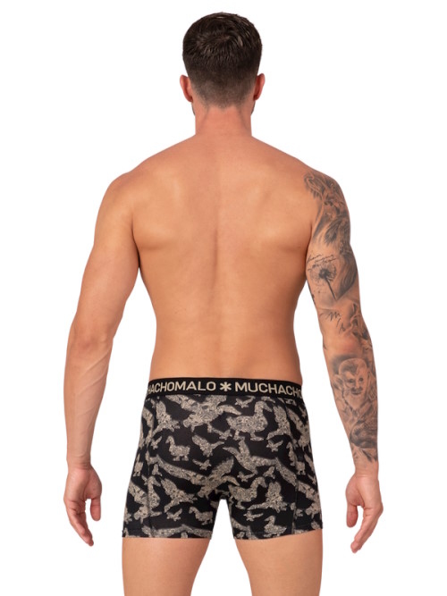 Muchachomalo Duck zwart/print boxershort