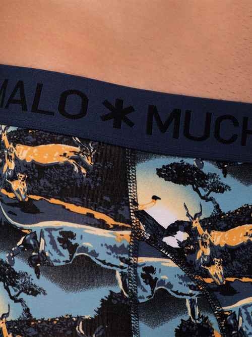 Muchachomalo Lion blauw/print jongens boxershort