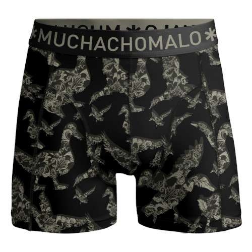 Muchachomalo Duck zwart/print jongens boxershort