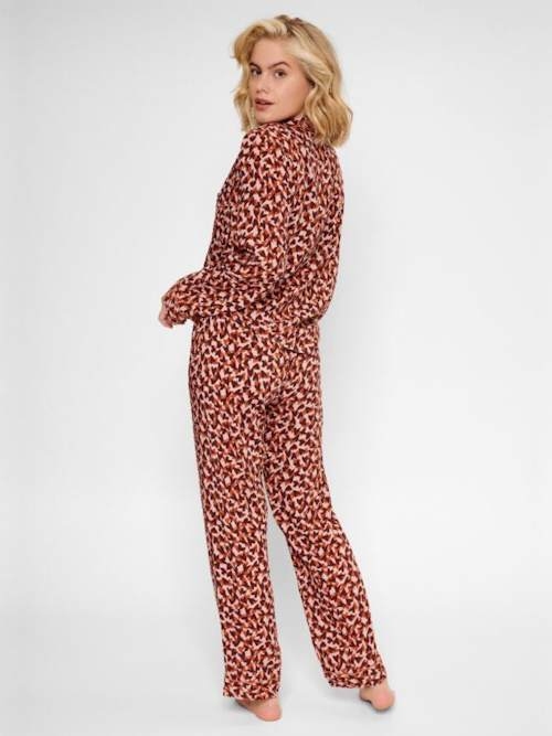 LingaDore Night Love bruin/print pyjama