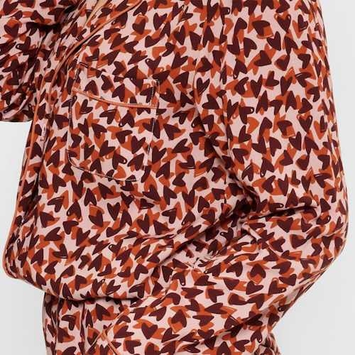 LingaDore Night Love bruin/print pyjama