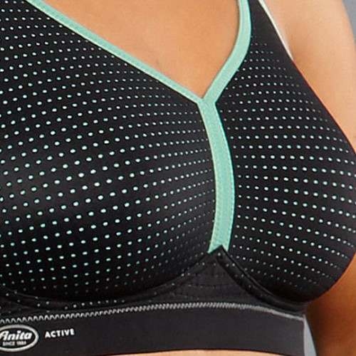 Anita Active Performance zwart/blauw sport bh