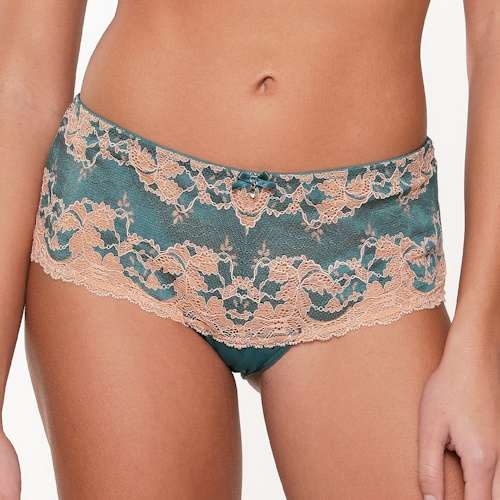 LingaDore  Turquoise & Sand turquoise/print short