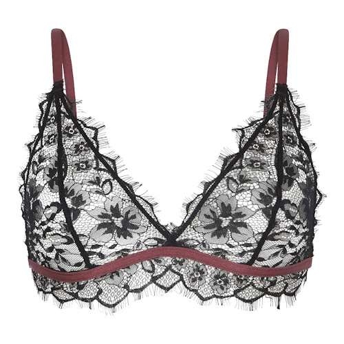 LingaDore Love Black Ruby zwart/rood wireless bh