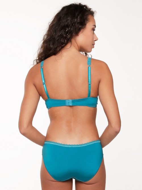 LingaDore Daily Uni Fit turquoise voorgevormde bh