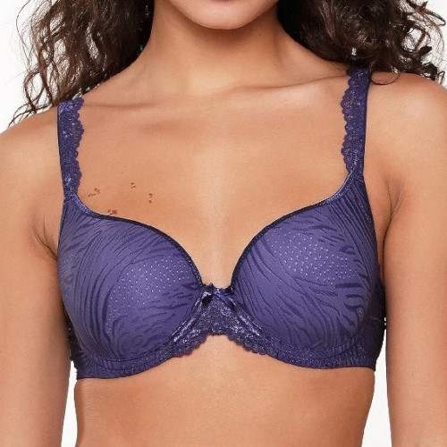 LingaDore Daily Uni Fit blauw/print voorgevormde bh