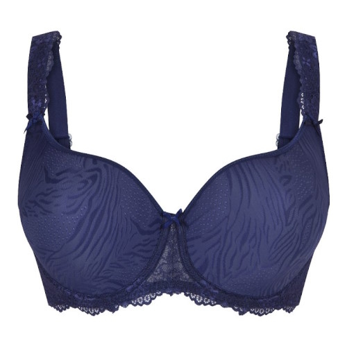 LingaDore Daily Uni Fit Plus Bra blauw/print voorgevormde bh