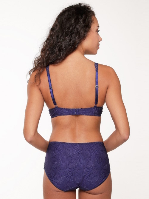 LingaDore Daily Maxi Slip blauw/print high brief