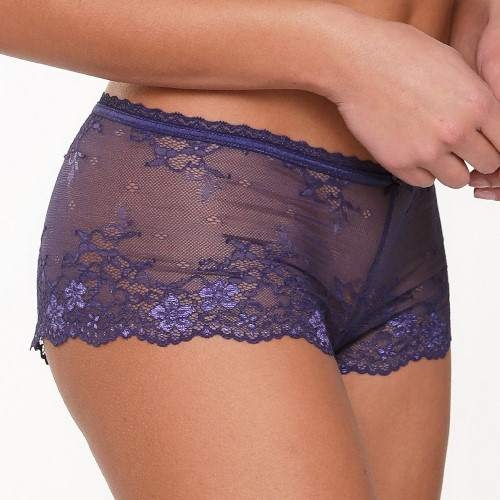 LingaDore Daily Basic blauw/print short