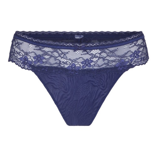 LingaDore Daily Basic blauw/print string