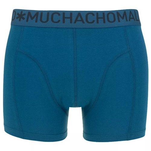 Muchachomalo Light Cotton Solid petrol boxershort