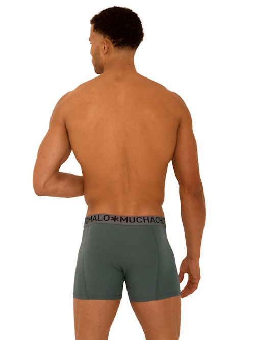 Muchachomalo Light Cotton Solid khaki boxershort