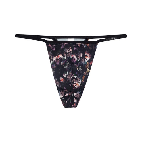 HOM Sebastian zwart/print heren string