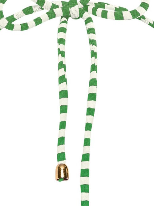 Marlies Dekkers Badmode Holi Vintage groen/wit voorgevormde bikinitop